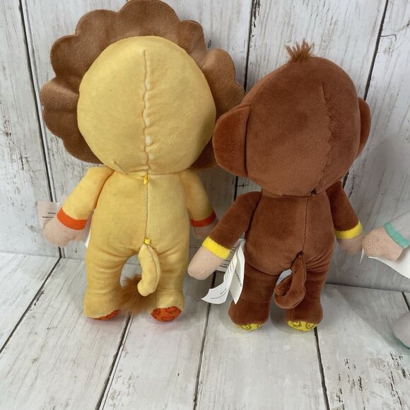 Cocomelon Little Plush, JJ Doll in Koala, Lion, & Monkey Outfit 8" - Lot Of 3 - Picture 6 of 9
